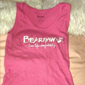 Bear paw tank top